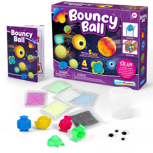 Childrens Magic DIY Science Experiment Kit (Bouncy Balls)