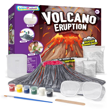 Childrens Magic DIY Science Experiment Kit (Volcano)