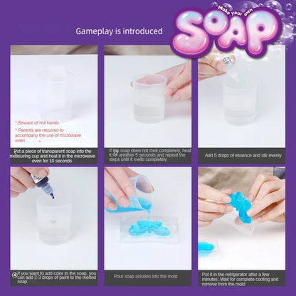 Childrens Magic DIY Science Experiment Kit (Handmade Soap)